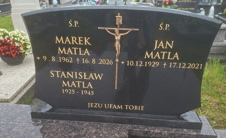 Marek Matla  1962 Przeciszów - Grobonet - Wyszukiwarka osób pochowanych