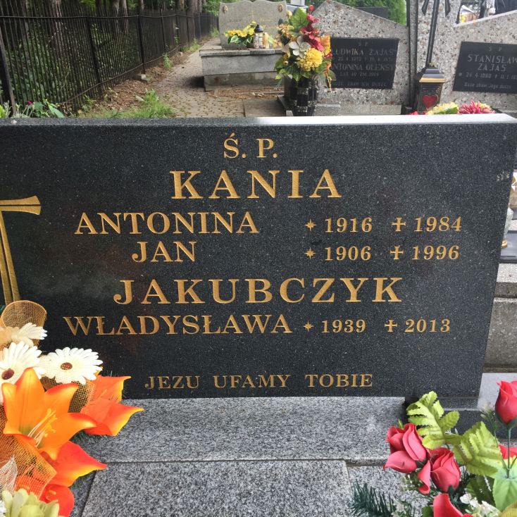 Grób Tadeusz Jakubczyk
