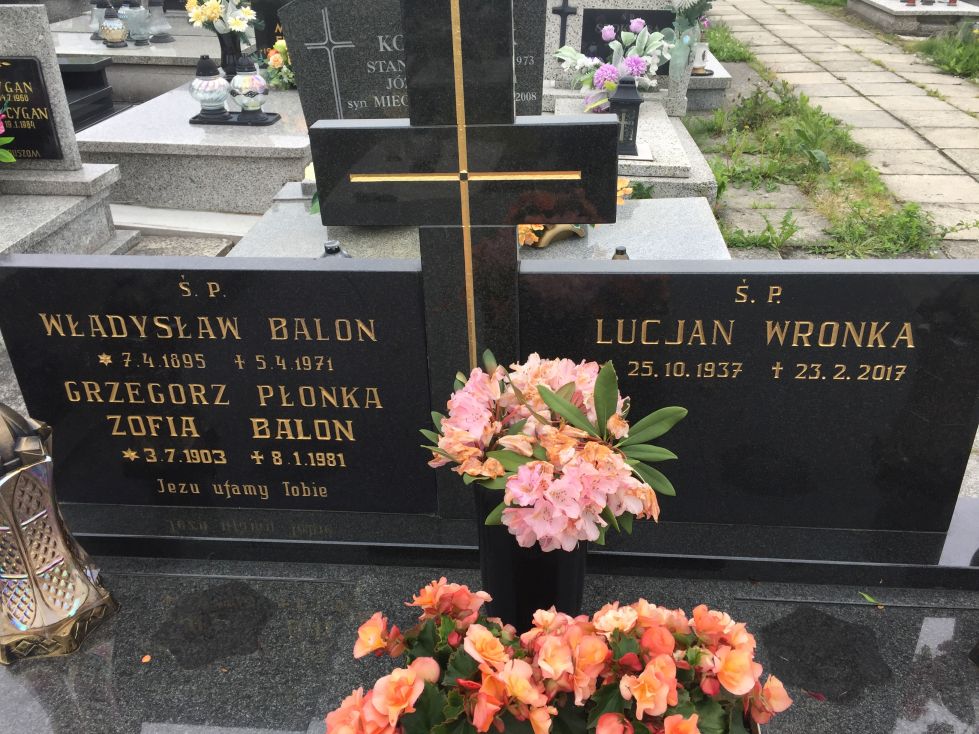 Władysław Balon 1895 Przeciszów - Grobonet - Wyszukiwarka osób pochowanych