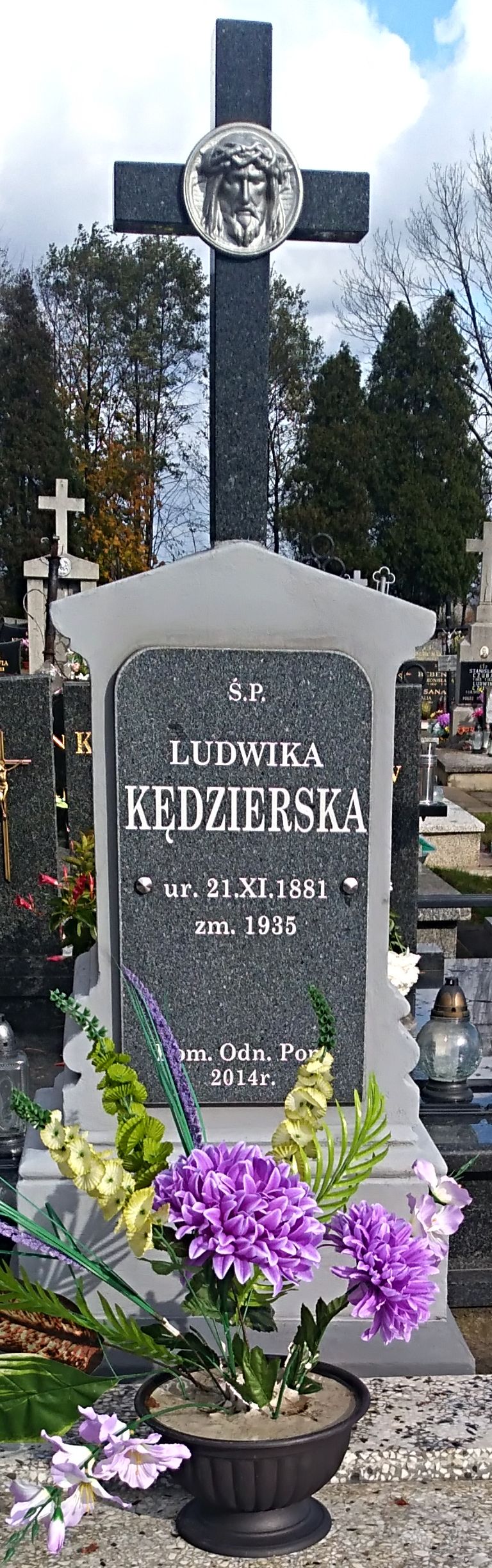 Ludwika Kędzierska 1881 Przeciszów - Grobonet - Wyszukiwarka osób pochowanych