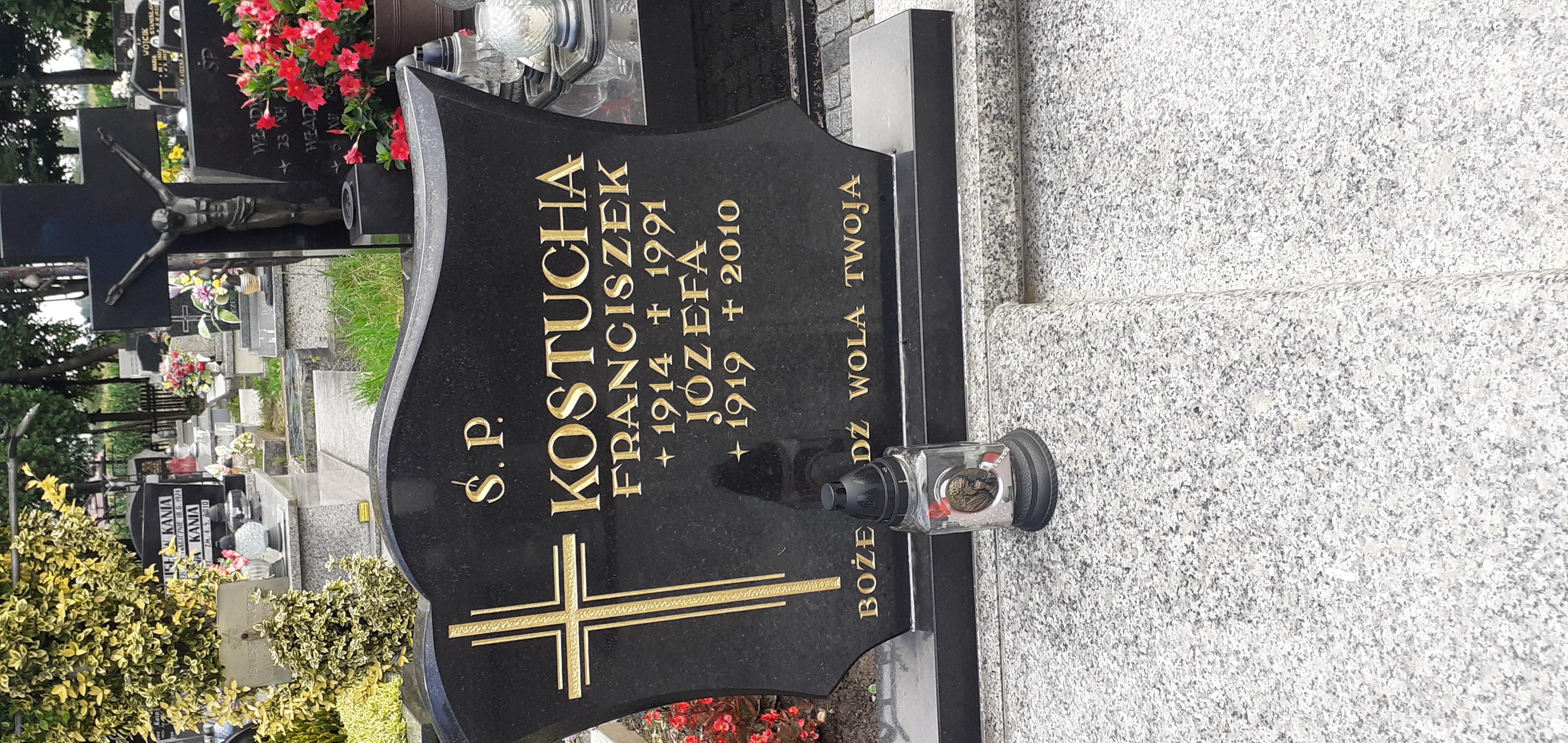Grób Franciszek Kostucha