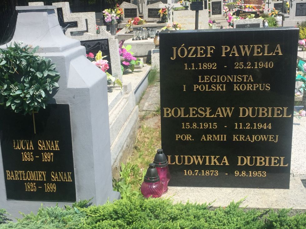 Grób Bolesław Dubiel