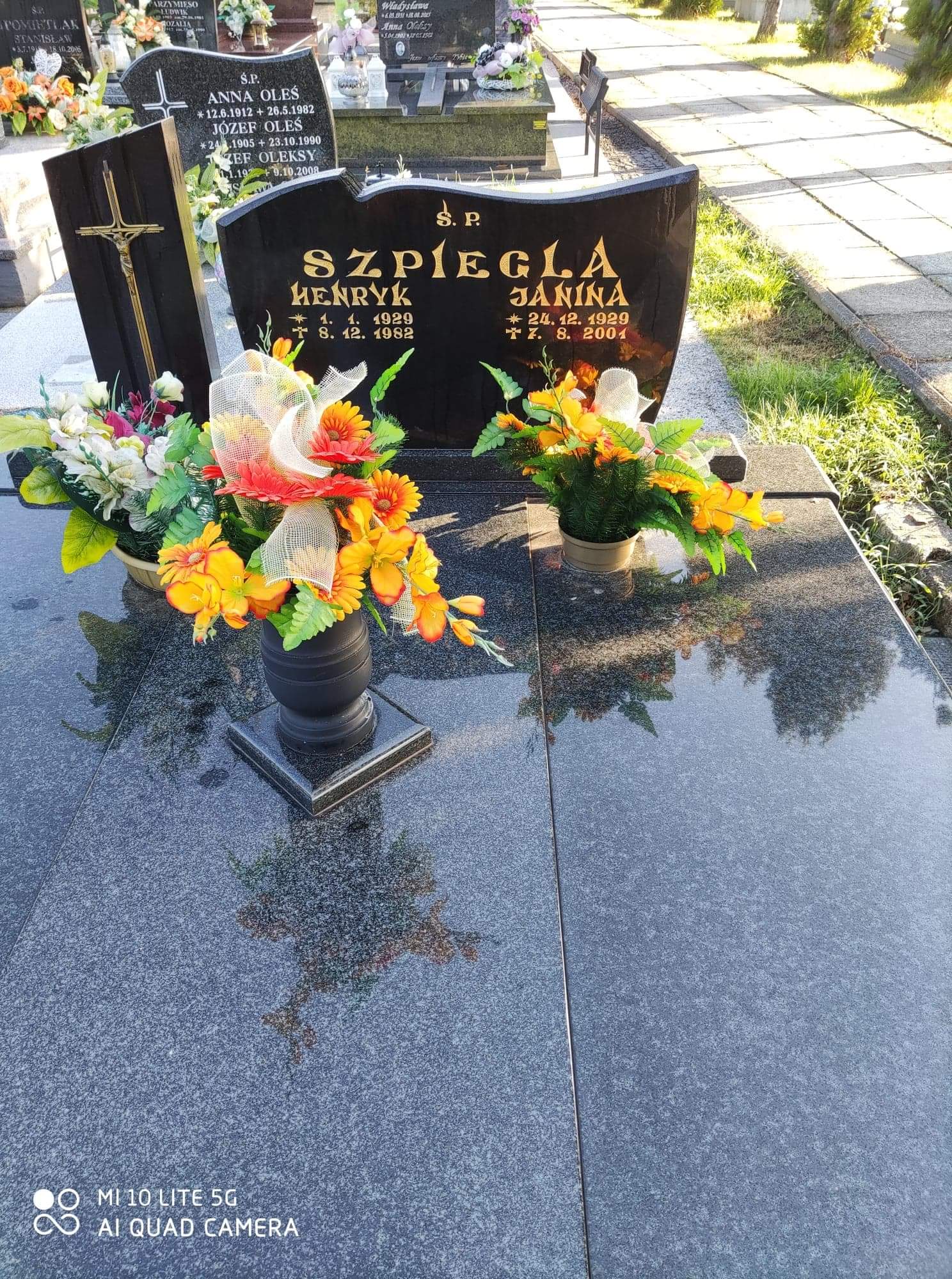 Janina Szpiegla 1929 Przeciszów - Grobonet - Wyszukiwarka osób pochowanych