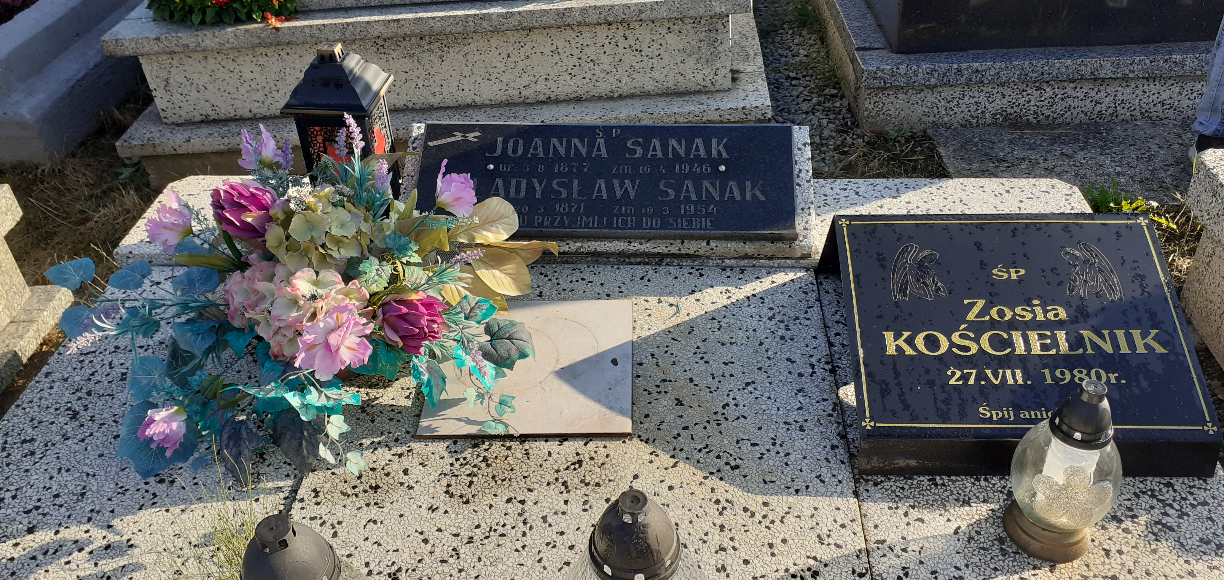 Grób Władysław Sanak