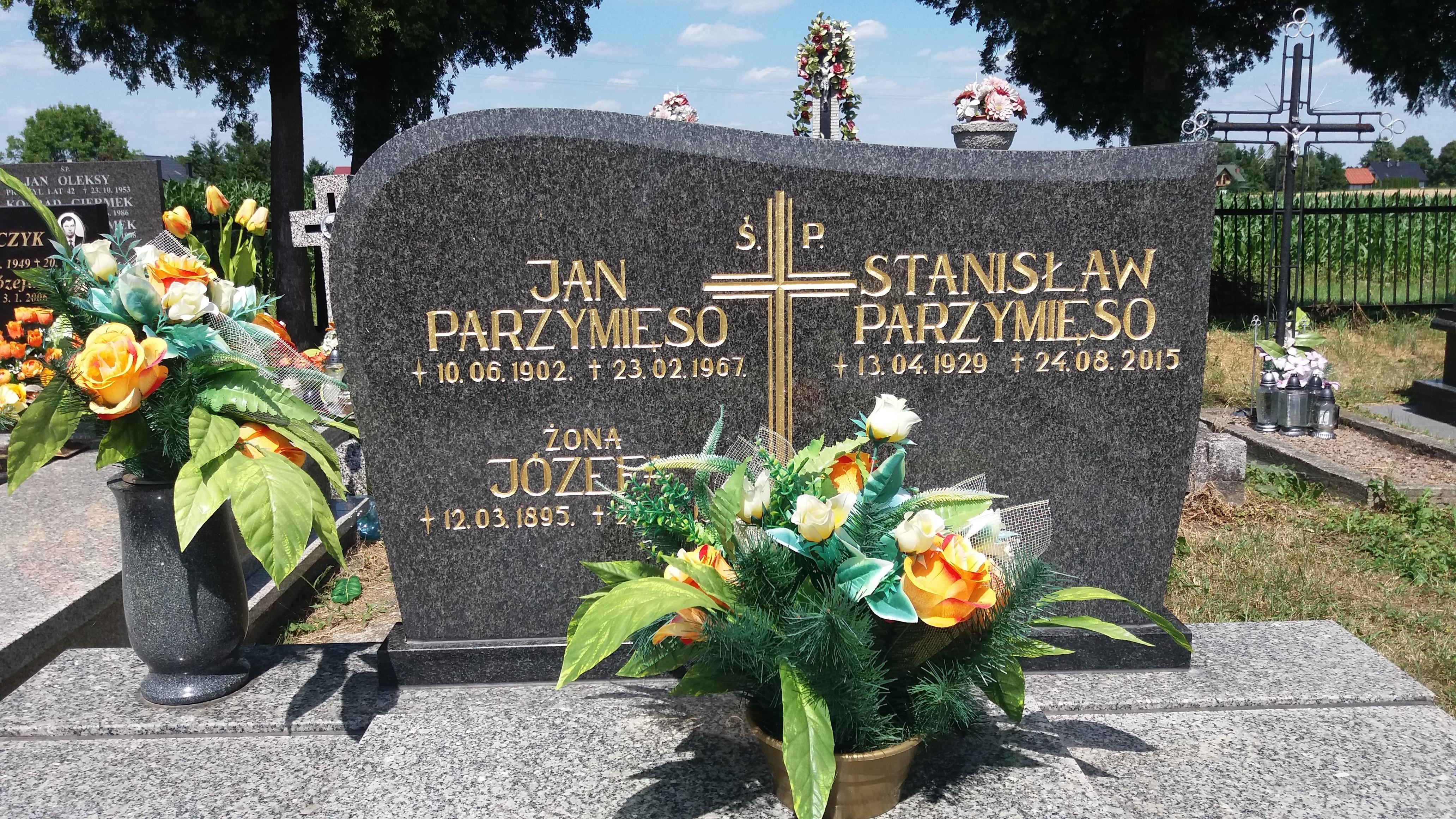 Stanisław Parzmięso 1929 Przeciszów - Grobonet - Wyszukiwarka osób pochowanych