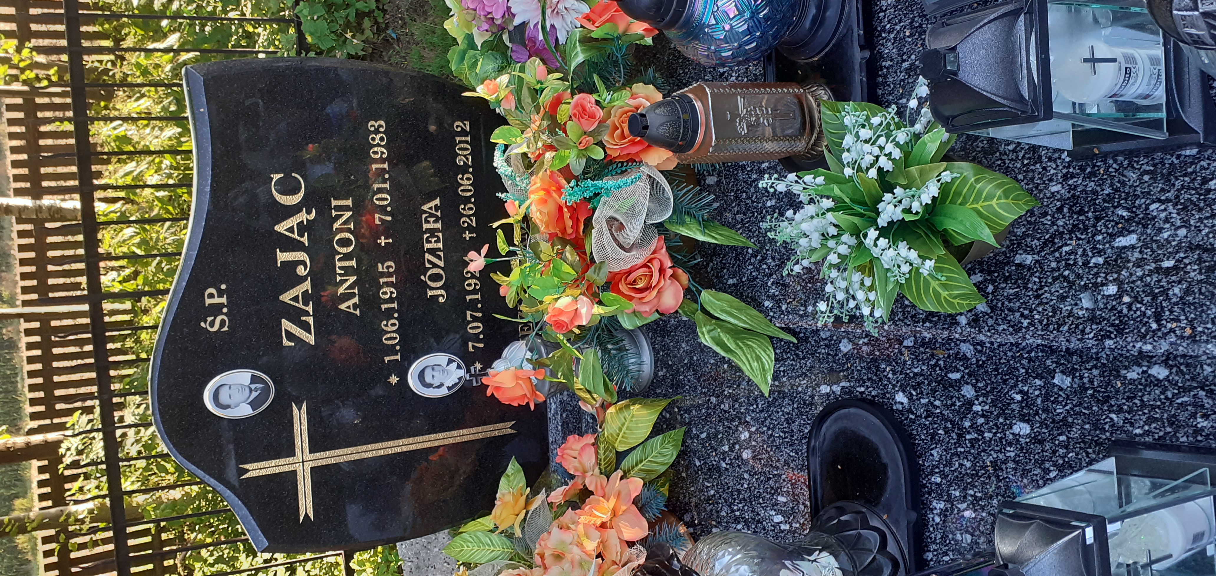 Józefa Zając  1924 Przeciszów - Grobonet - Wyszukiwarka osób pochowanych