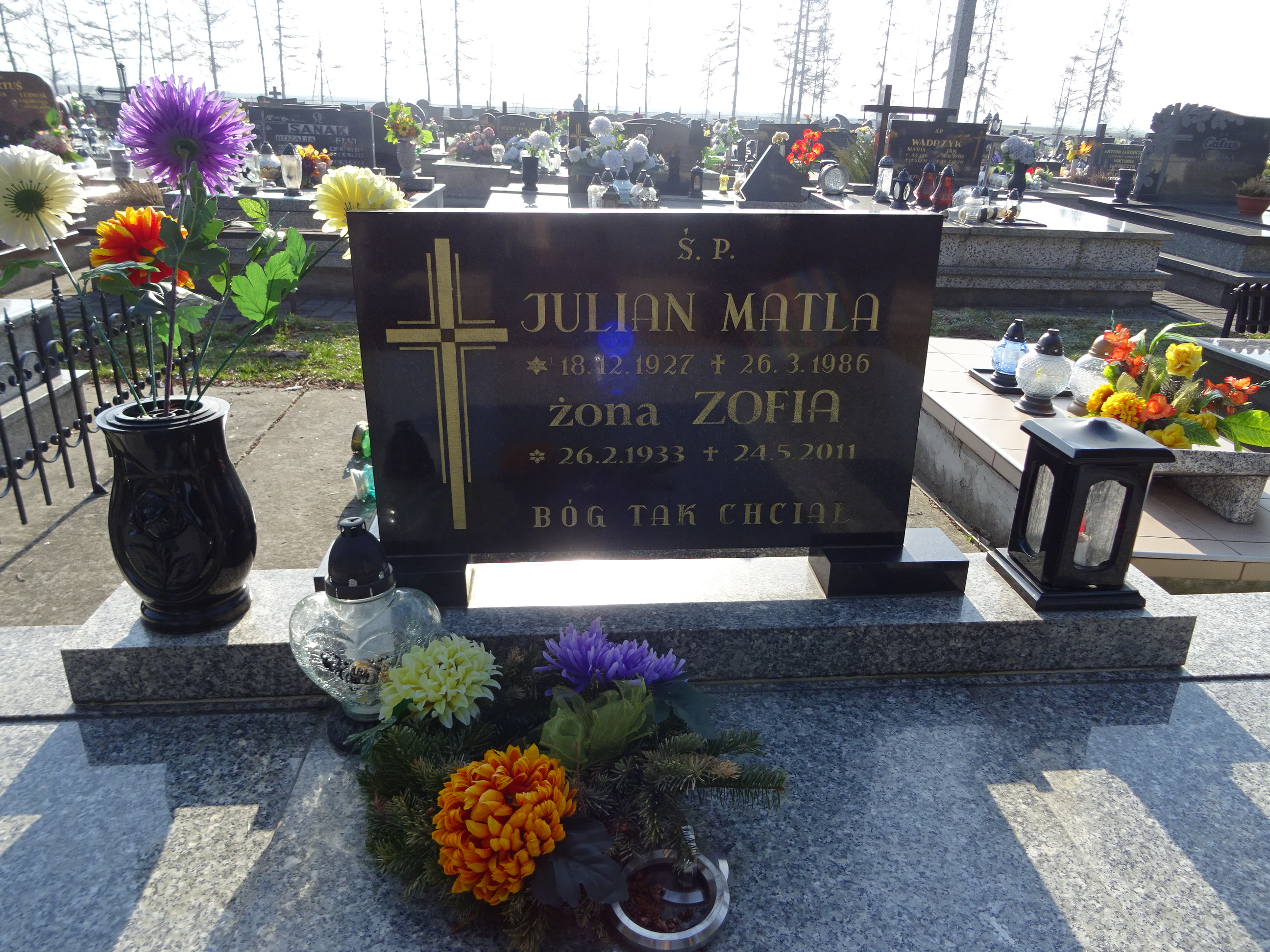 Stanisław Matla  1952 Przeciszów - Grobonet - Wyszukiwarka osób pochowanych