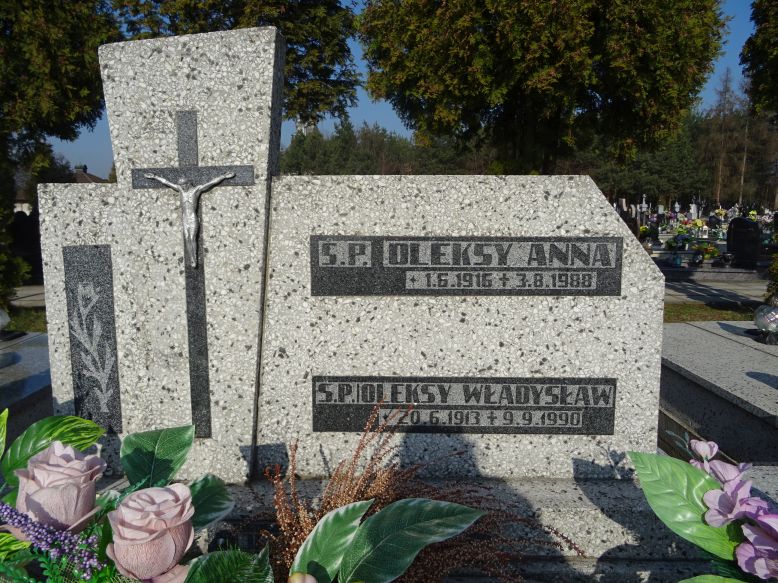 Grób Władysław Oleksy