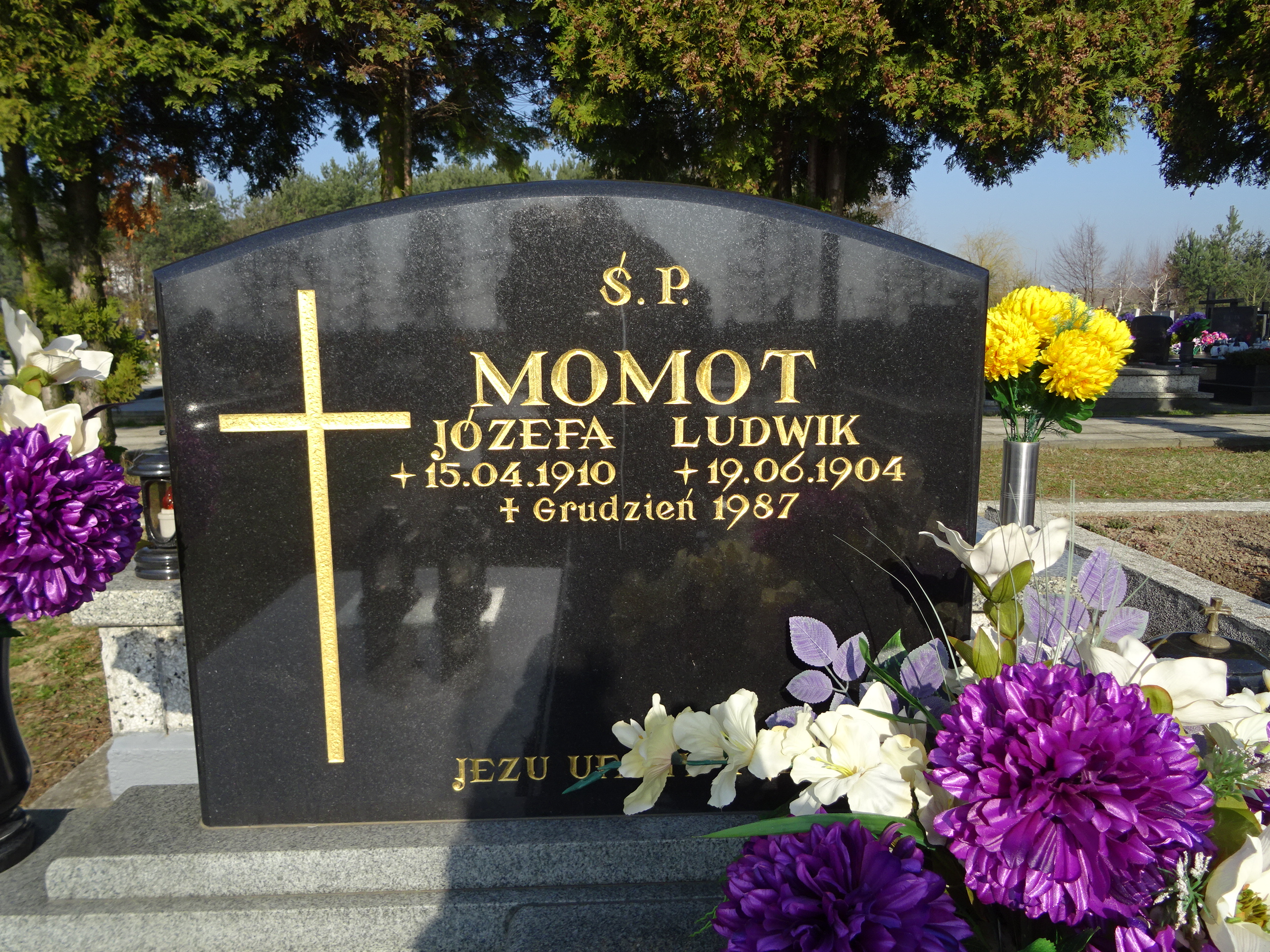 Elżbieta Momot 1940 Przeciszów - Grobonet - Wyszukiwarka osób pochowanych