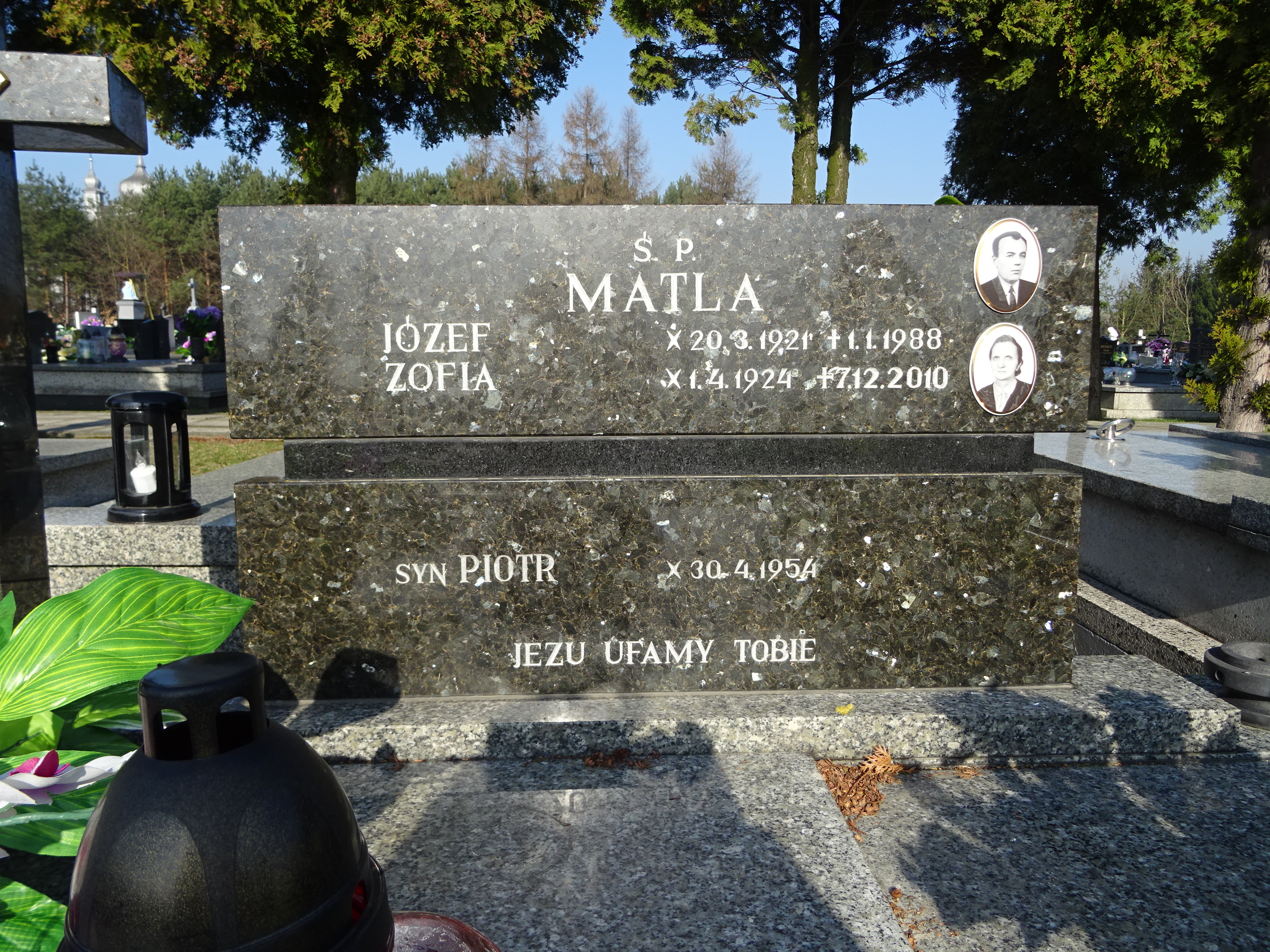 Grób Józef Matla