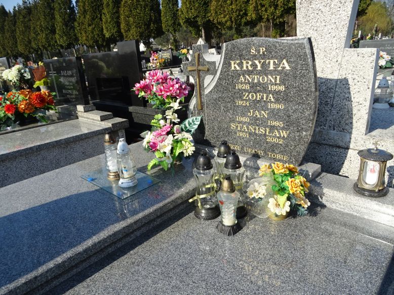 Grób Zofia Kryta