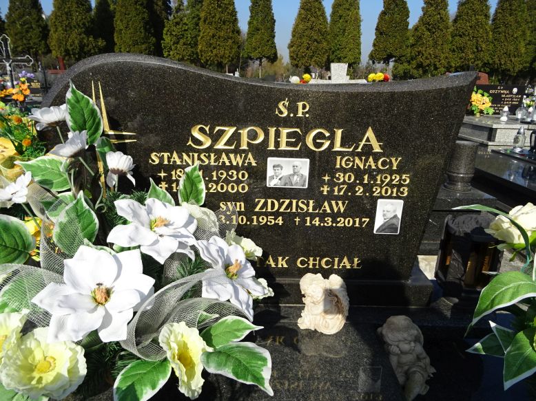 Stanisława Szpiegla 1930 Przeciszów - Grobonet - Wyszukiwarka osób pochowanych