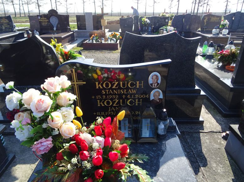 Grób Stanisław Kożuch
