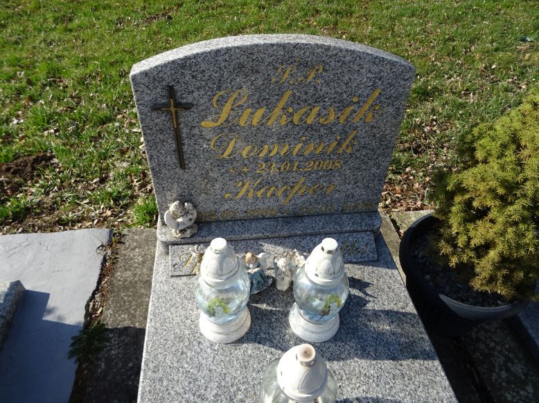 Kacper Łukasik  2008 Przeciszów - Grobonet - Wyszukiwarka osób pochowanych