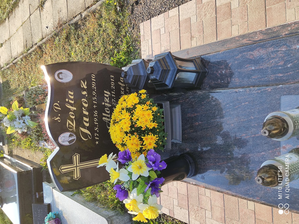 Zofia Jarosz 1936 Przeciszów - Grobonet - Wyszukiwarka osób pochowanych