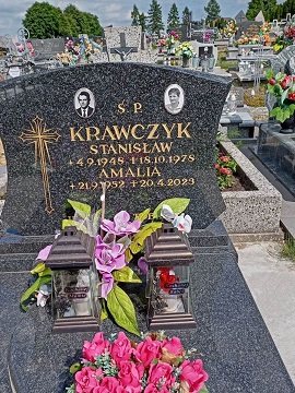 Grób Amalia Krawczyk