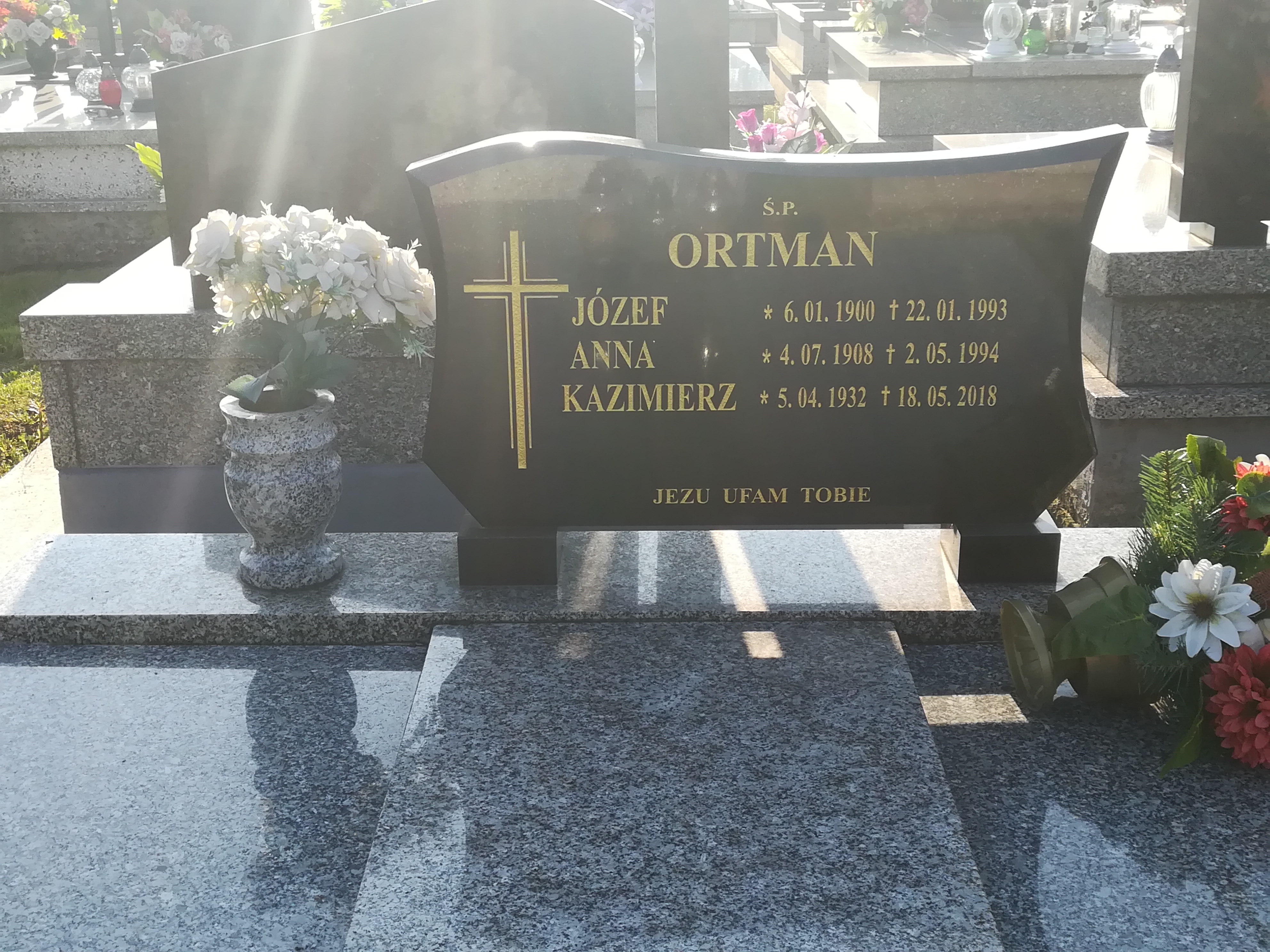 Anna Ortman 1908 Przeciszów - Grobonet - Wyszukiwarka osób pochowanych