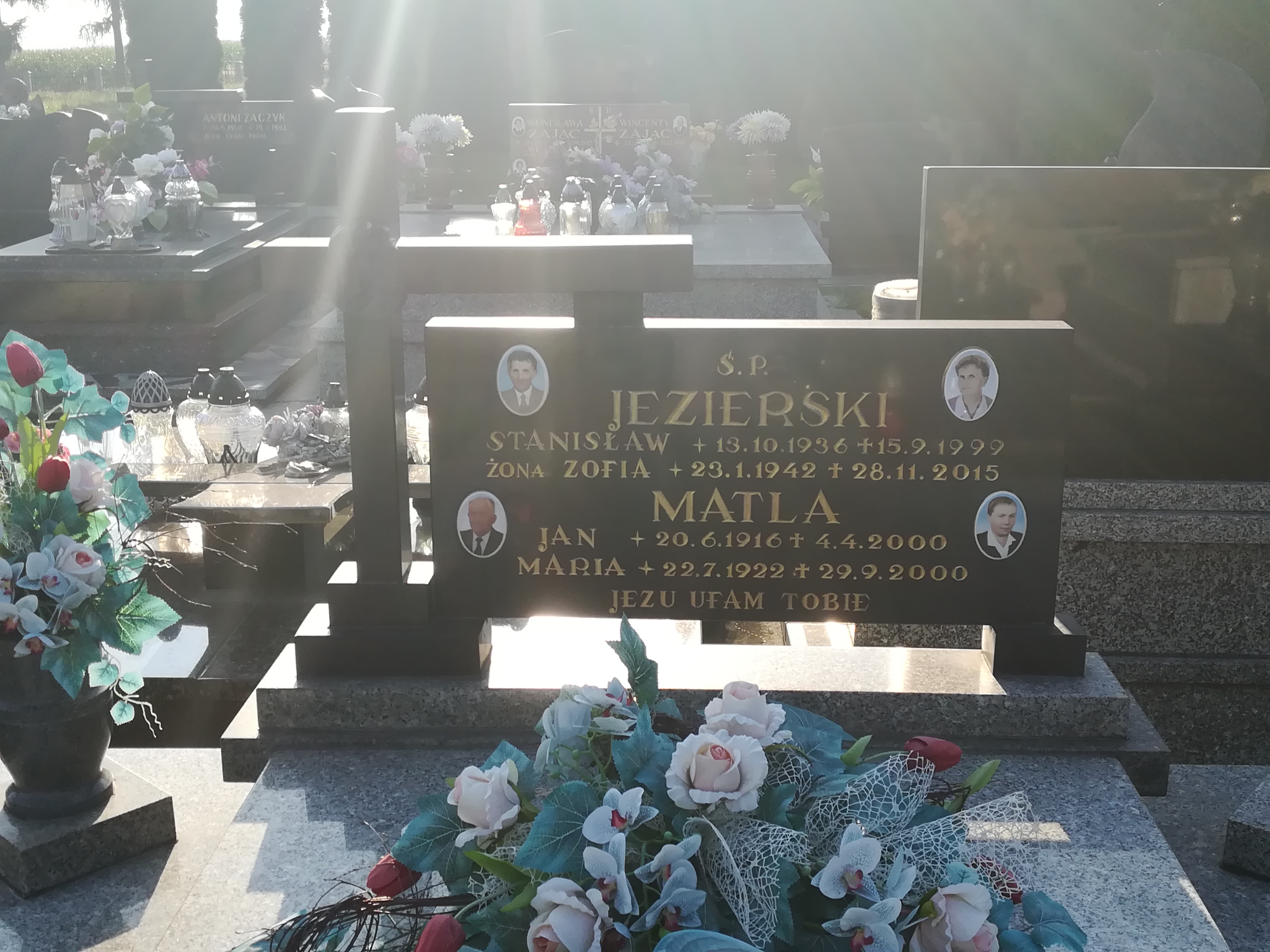 Zofia Jezierska  1942 Przeciszów - Grobonet - Wyszukiwarka osób pochowanych