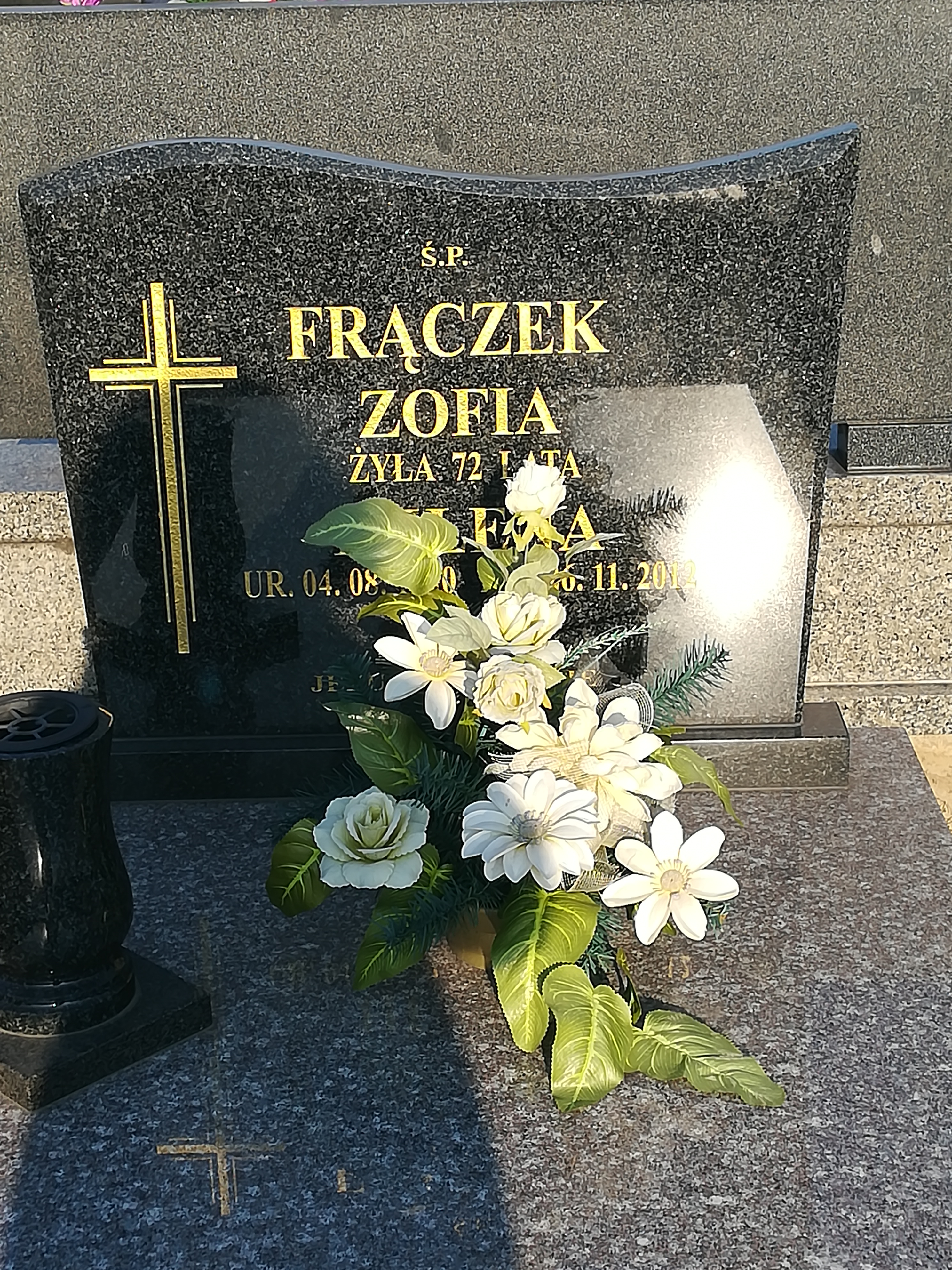 Zofia Frączek Przeciszów - Grobonet - Wyszukiwarka osób pochowanych