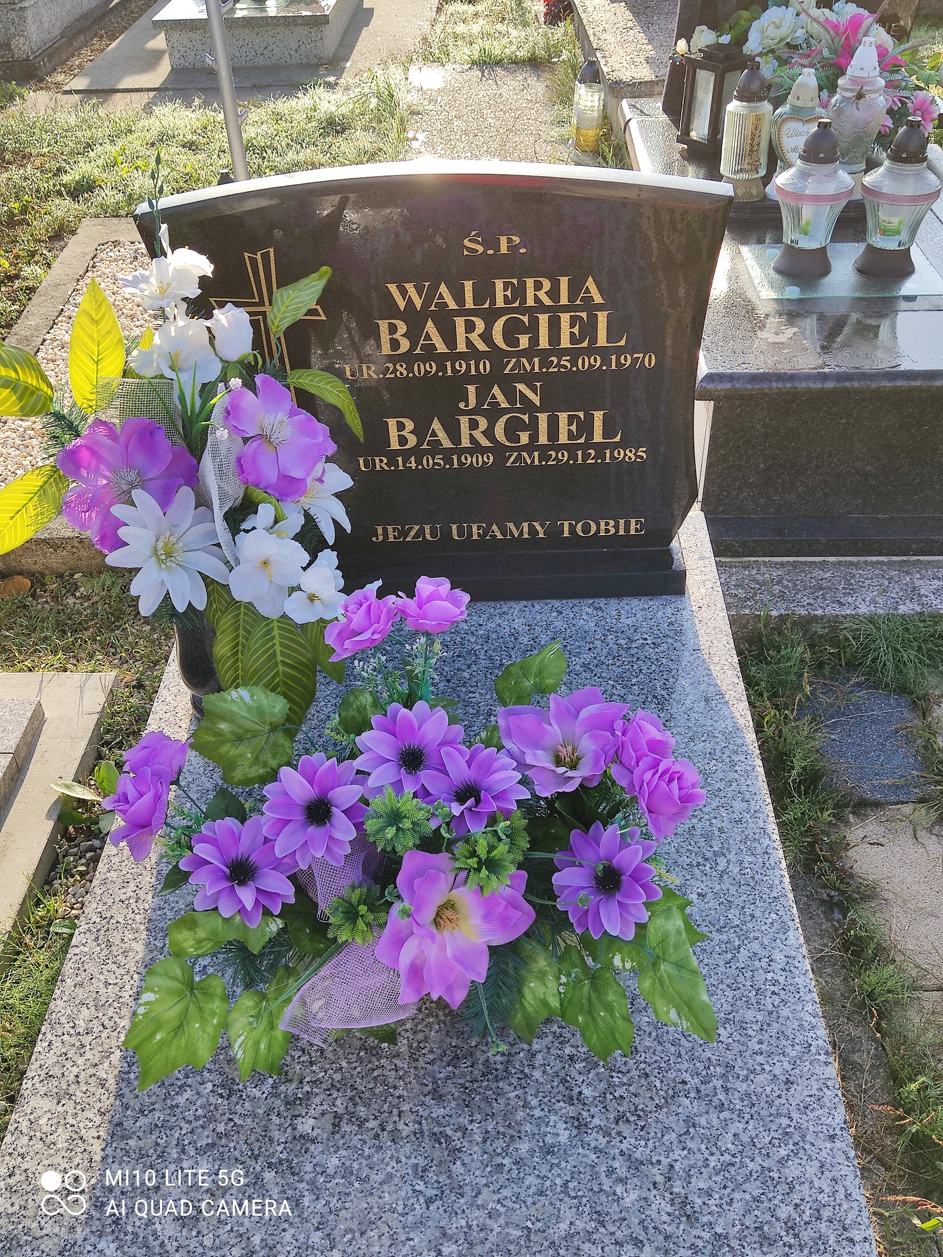 Waleria Bargiel 1910 Przeciszów - Grobonet - Wyszukiwarka osób pochowanych