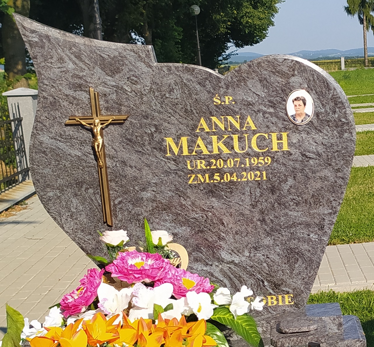 Anna Makuch  1959 Przeciszów - Grobonet - Wyszukiwarka osób pochowanych